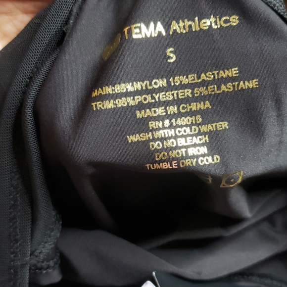 TeMa Hi Lo Athletic Tank Top with Mesh Back size S - Picture 10 of 10